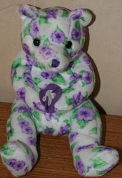 TY Beanie Bear - Corsage.