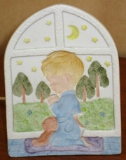 Ceramic Nightlight for little boy.