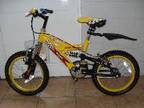 CHILDS RAYLEIGH Bike,  Child's bike. Yellow. 12